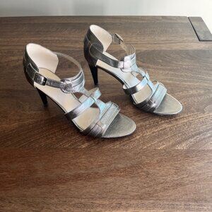 Via Spiga Metallic Heels - Size 8.5